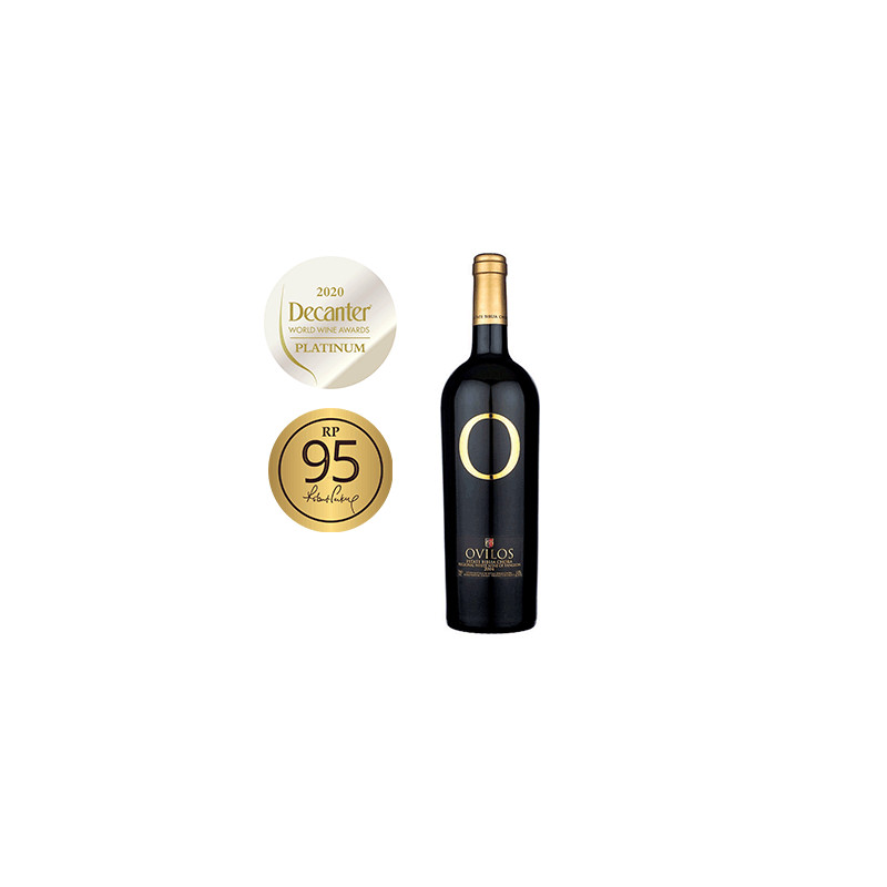 OVILOS White 2019, PGI Pangeon, Platinum Decanter 2020, Robert Parker 95 Points