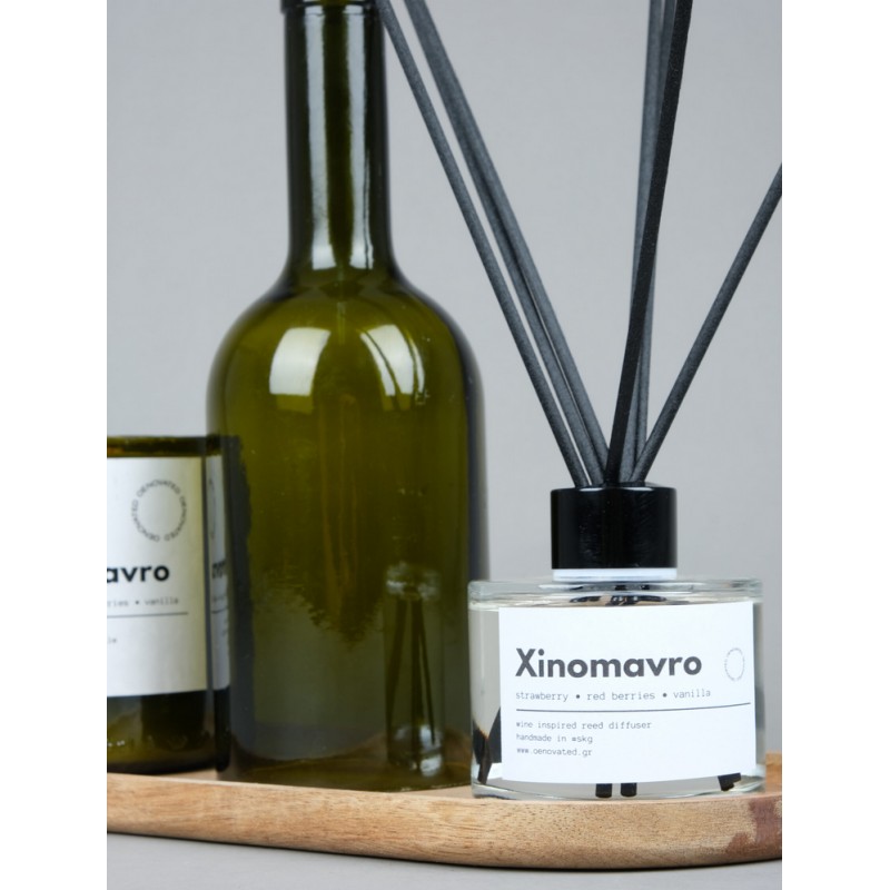 Xinomavro reed diffuser, OENOVATED