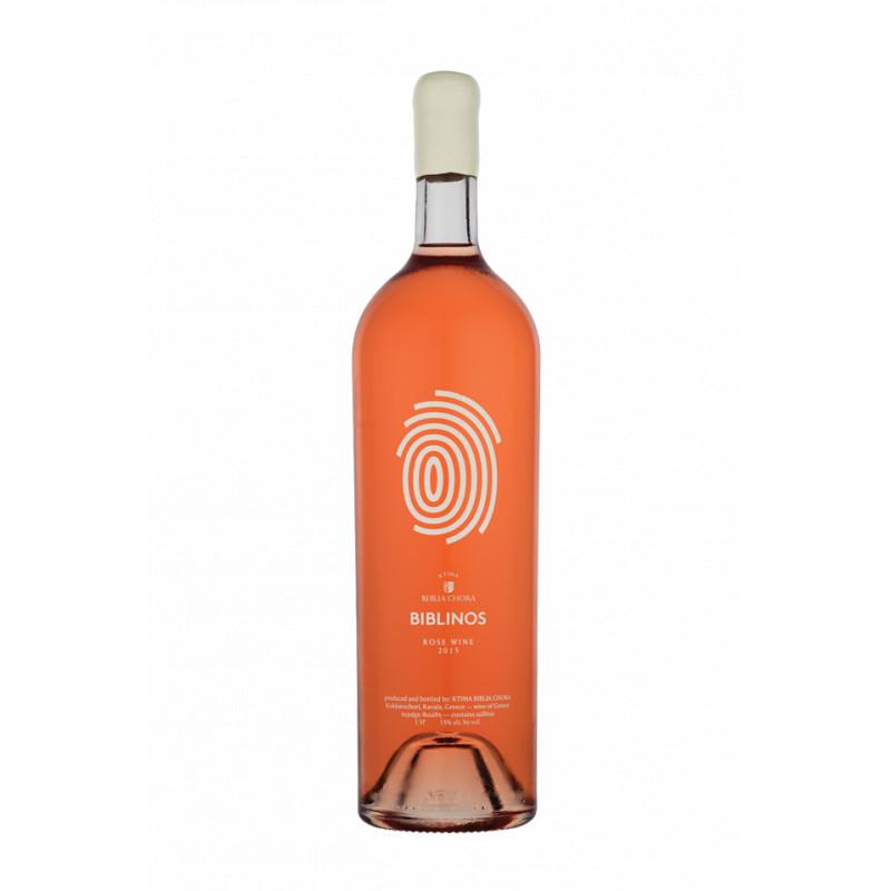 BIBLINOS Rosé 2019, PGI Pangeon BIBLINOS Rosé 2019, PGI Pangeon