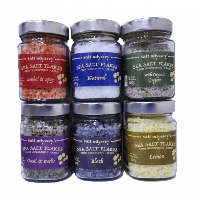 Sea Salt flakes Black, Salt Odyssey