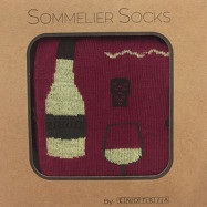 Sommelier Socks Weinrot